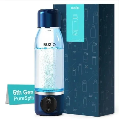 Buzio Portable Rechargeable Hydrogen Water Bottle Generator - 260ML